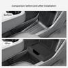 Non-Slip TPE For Tesla Model Y Standard Version 2025 Lower Center Console Storage Organizer Insert Tray Interior Accessories