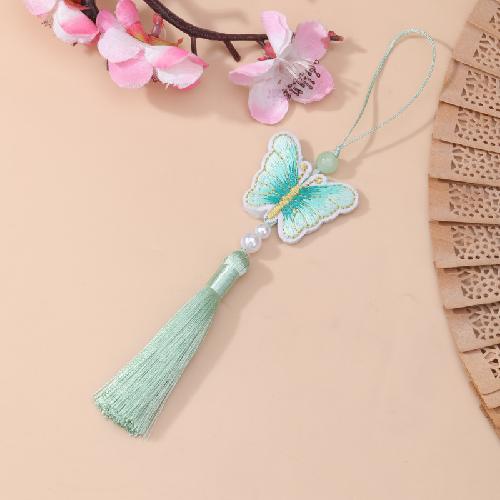 Qingxin Palace Bell Tassel Pendant Hanfu Waist with Yunmeng Jiang Pendant Palace Bell Ancient Style Accessories Fan Pendant Hanging Ear
