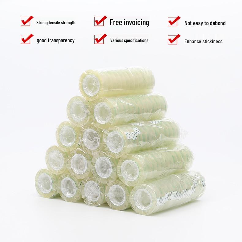 Transparent Clear Tape - Small Roll for Student and Office Use