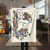 1 Pezzo Coperta in Flanella con Stampa Simon's Cat, Alta qualità Confortevole per Tutte le Stagioni, Decorazione per la Casa, Calore e Comfort, Perfetta per Regali di Natale