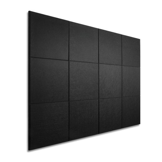 12Pcs Cork Bulletin Boards 30x30cm Adhesive Backing Message Board Wall Mount Photo Display Note Organizer for Home Office Classroom,