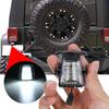 Pair of LED License Number Plate Lamp Light Fit for Jeep Wrangler JK 20072018DC12V