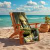 Personalized customized proof beach towel with World of Warcraft pattern - soft, absorbent,quick-drying,perfect swimming,camping&bathing
