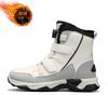 Mode Winter Herrenstiefel High Top Paar Schneestiefel Plüsch Warm Große Größe 46 Wasserdicht Rutschfest Plateau Bequeme Herrenschuhe
