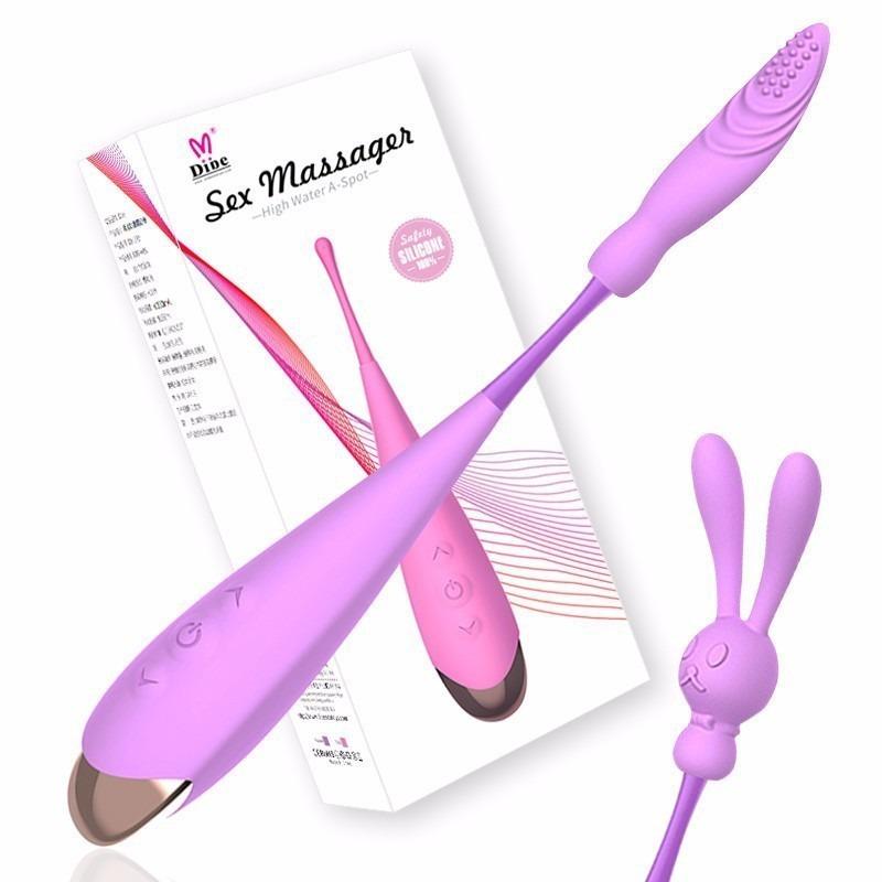 Tip Point Vibrator Honey Bean Multi-frequency G-spot Stick Female Point Tide Pen Masturbator Adult Erotic Products