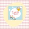 10-50Pcs High-Quality 6*6Cm High-Quality Flower High-Quality Thank High-Quality You High-Quality Cards High-Quality For High-Quality Gift