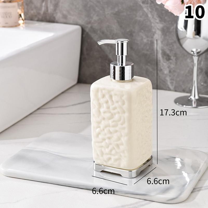 Soap Dispenser For Liquid Bathroom Empty Refill Subbottle Detergent Kitchen Press Type Hand Sanitizers Shower Gel Shampoo Bottle