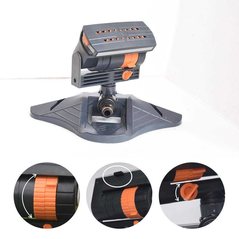Automatic Garden Sprinkler Oscillating Sprinkler Garden Swing Sprinkler Adjustable Irrigation Lawn Park Watering System