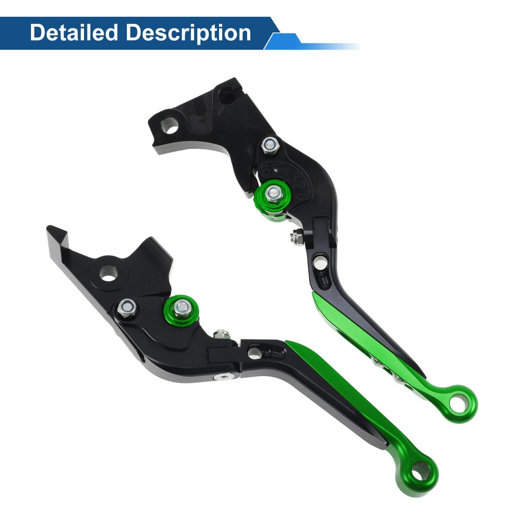 Motoforti  Short/Long Brake Clutch Levers for BMW 6 Position Adjustable Motorcycle Handlebar Brake Lever Aluminum Alloy Solid