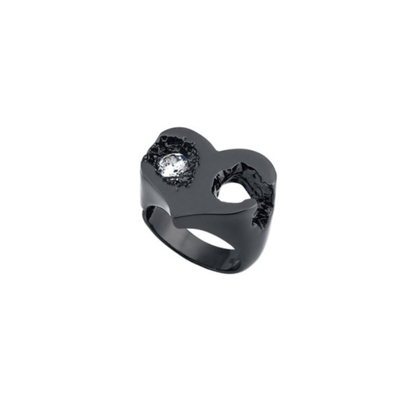 

SENTIMENTS NO.307 [BLACK] HEART METEOR RING 14~16