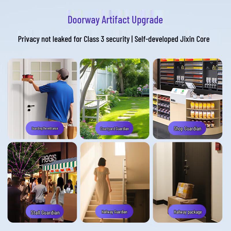 Shenmou BC22E Cordless 4MP WiFi Security Camera with Solar & Magnetic Mount (CN Version)