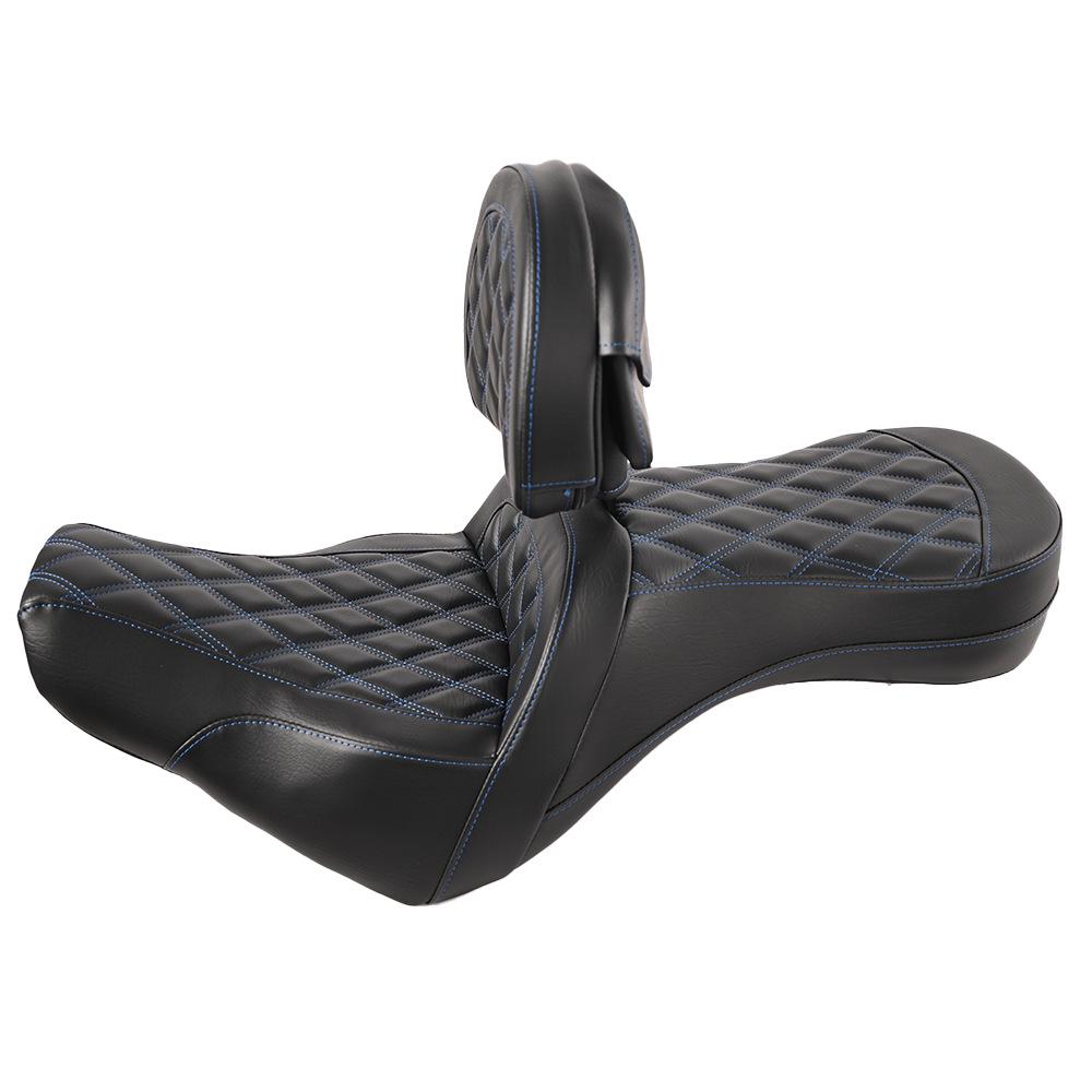 Softail Streetfighter Seat Cushion with Backrest for Harley-Davidson 18-25