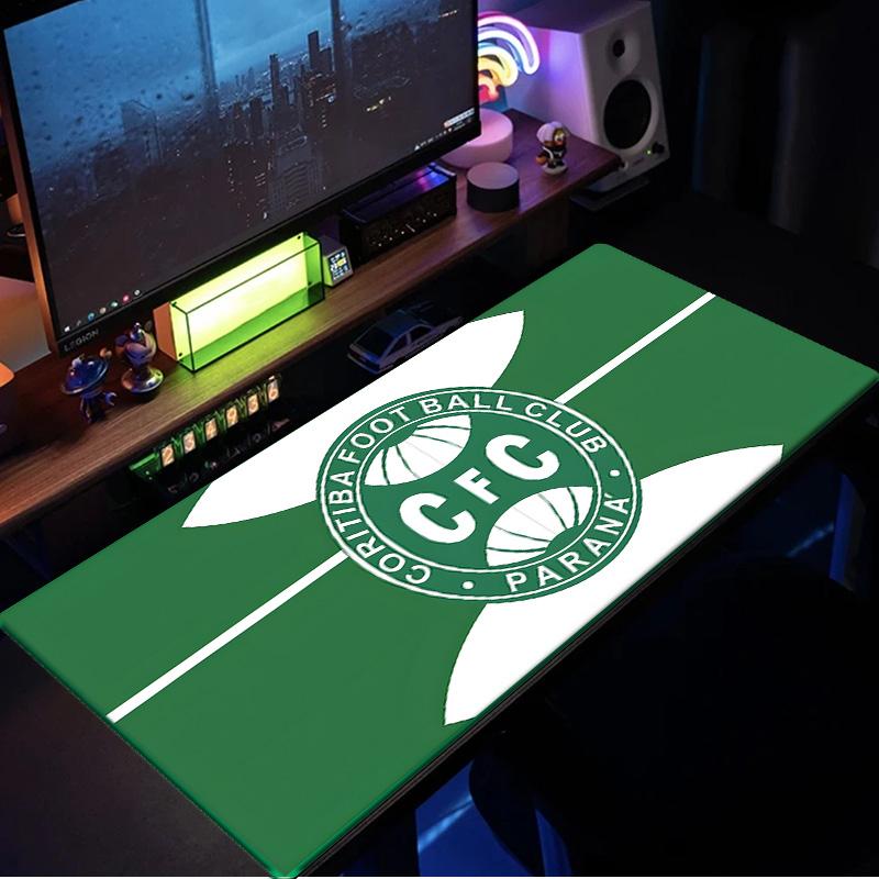 Coritiba Football Club Return Mouse Pad, Rubber Base, Mouse Pad for Gamers and Office Use, Gaming Desk , Easy To Clean Mat Christmas fan gifts