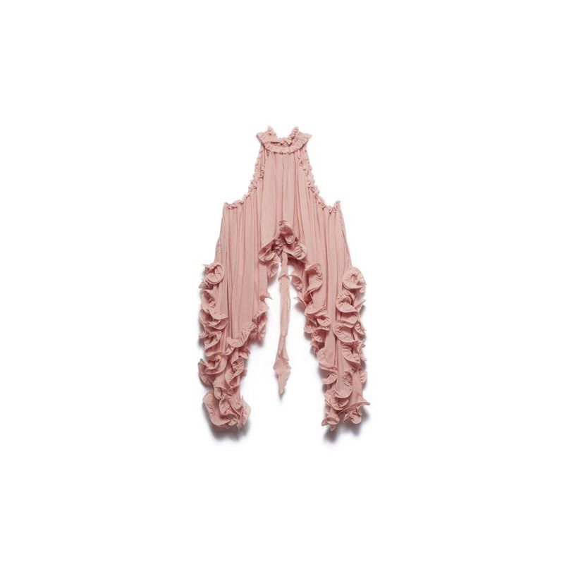 European and American Ruffle Sleeve Short Dress Set Casual Vacation Two-piece Set Casual Top and Skirt Set