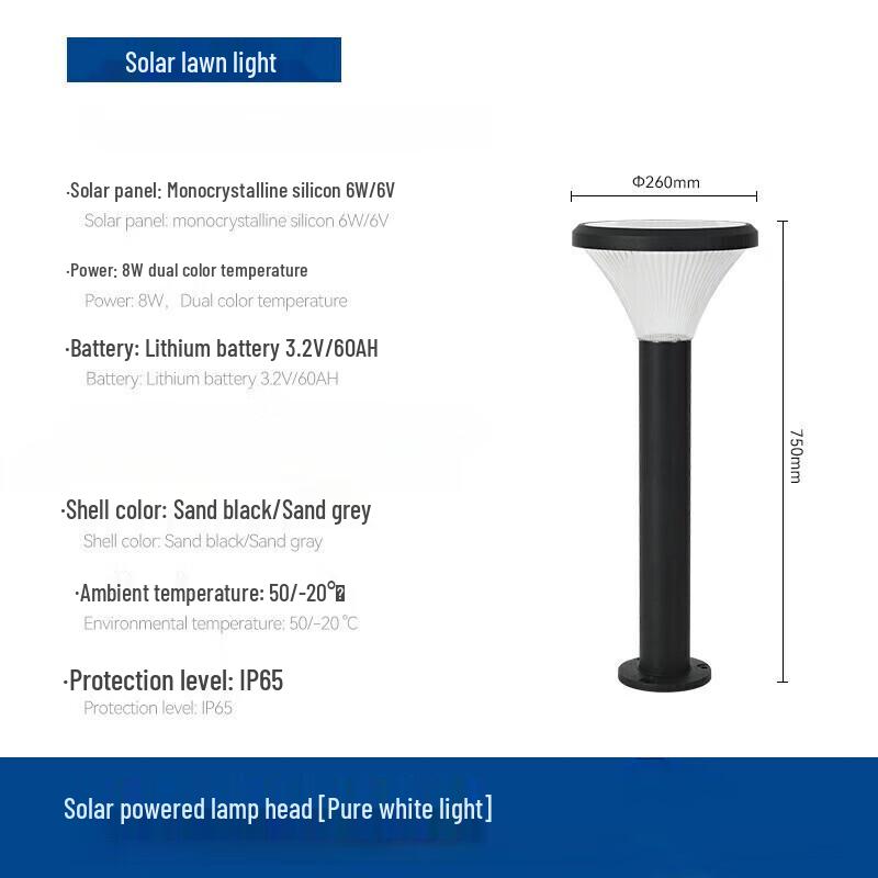 NuFeng Solar LED Landscape Garden Light