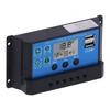 30A 12V 24V 2‑Way MOS Solar Charge Controller PWM 3 Stage Battery Regulator Solar Panel Controller