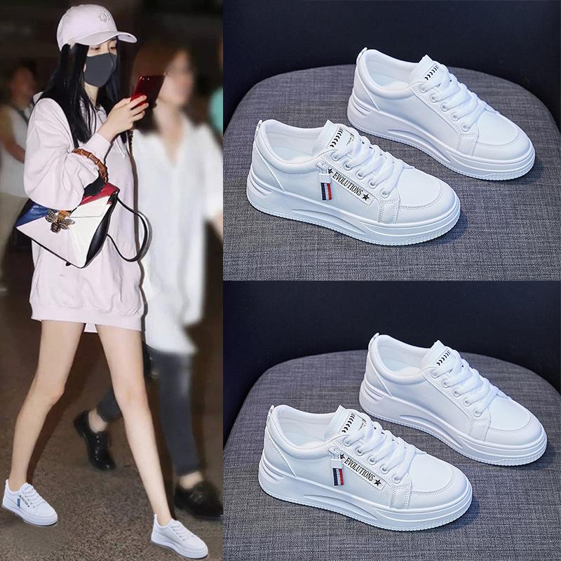 Small White Shoes for Women's Spring New Korean Style Student Running Shoes Women's Breathable Casual Shoes