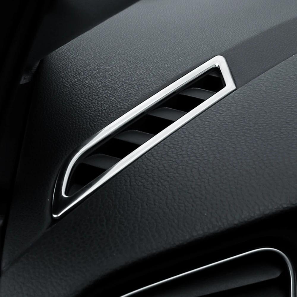 2Pcs Car AC Vent Outlet Sticker for Volkswagen VW Golf 7 7.5 MK7 MK7.5 2013 - 2019 LHD Air Conditioning Cover Trim Accessories