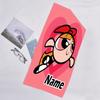 1pc The Powerpuff Girls4 Beach Towel with Custom Name, Beach/Swimming/Bath/Picnic/Camping Towel, Suitable for Seaside Beaches