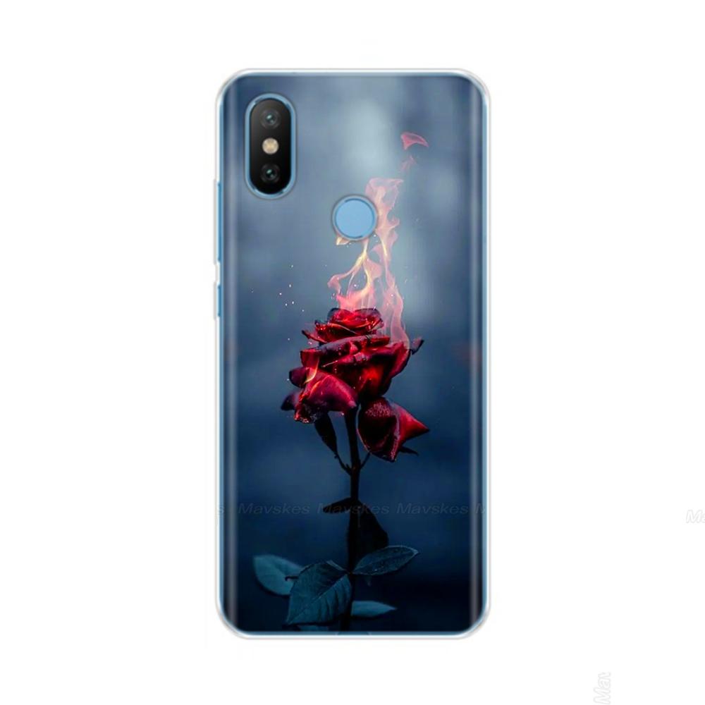 For Xiaomi Mi A2 Case Cover for Xiaomi Mi A2 Lite Transparent TPU Silicone Phone Case on Xiomi MiA2 MiA Mi A 2 lite Fundas Coque