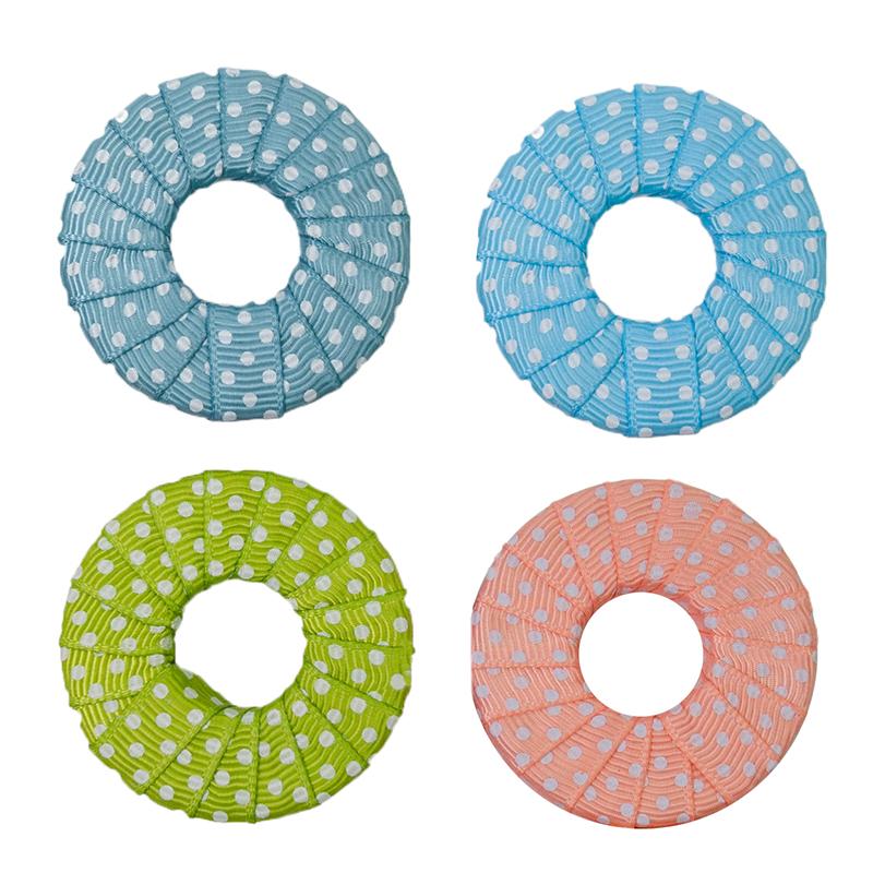 4Pcs 5Cm Round Metal Sewing Weights Colorful Stripe Fabric Locking Fixing Weights For Diy Cutting Sewing Pattern Making Tools