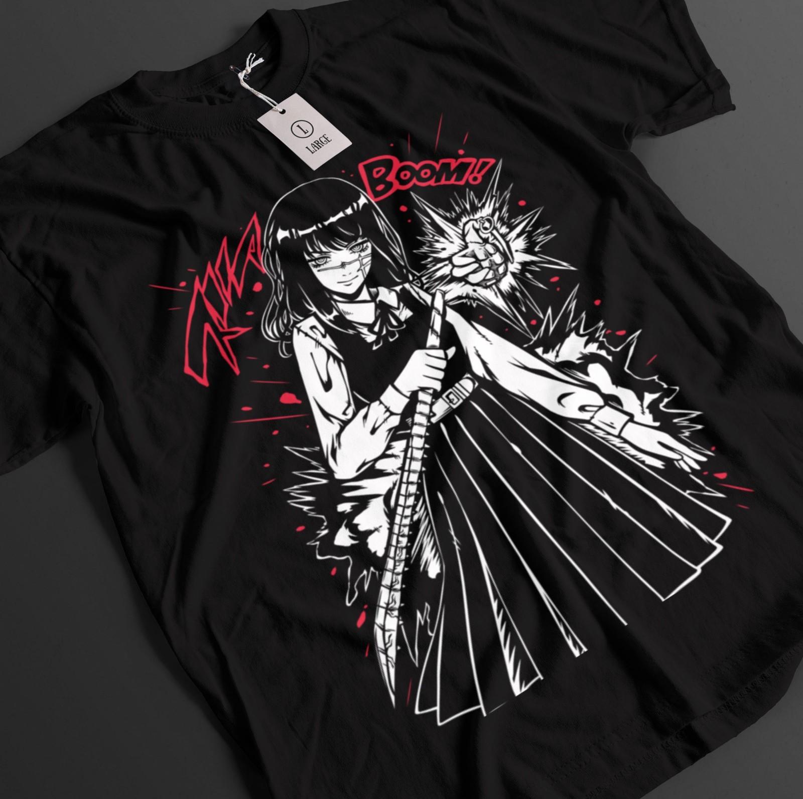 

Chainsaw Man Shirt Asa Mitaka T-Shirt Mens Womens Tees Top Makima Tshirt Aki Denji Power Unisex Tee S