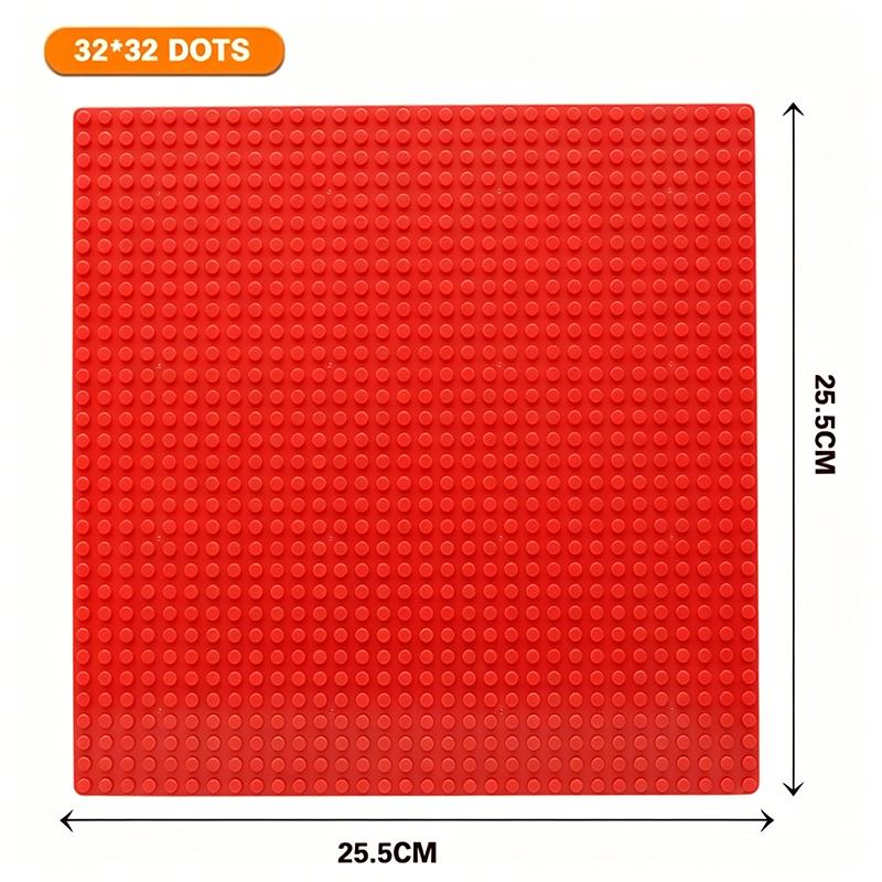 32x32 Dots Styles Plastic Assembly Blocks Base Plates Figures City Classic Toys Building Soild Color Baseplates Accessories