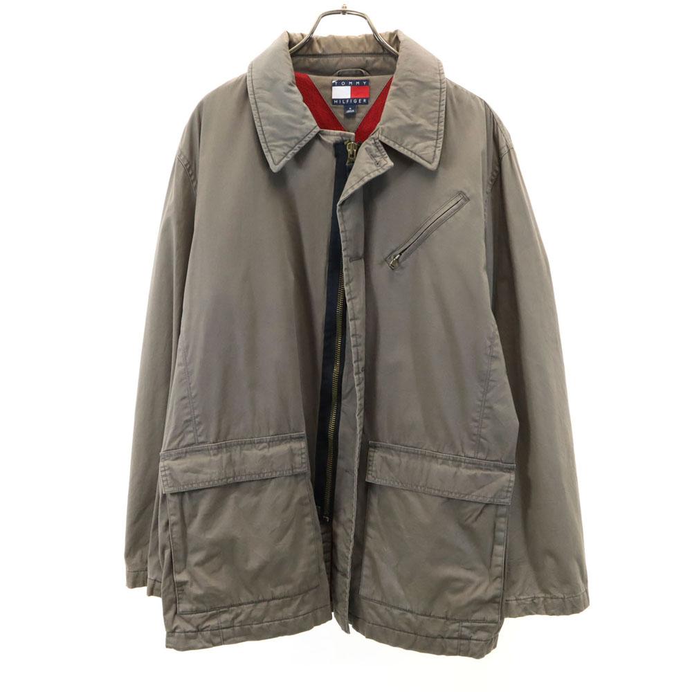 

Tommy Hilfiger 90-е годы Старая бирка с флагом США Длинное пальто M Угольно-серый Мужской Б/У