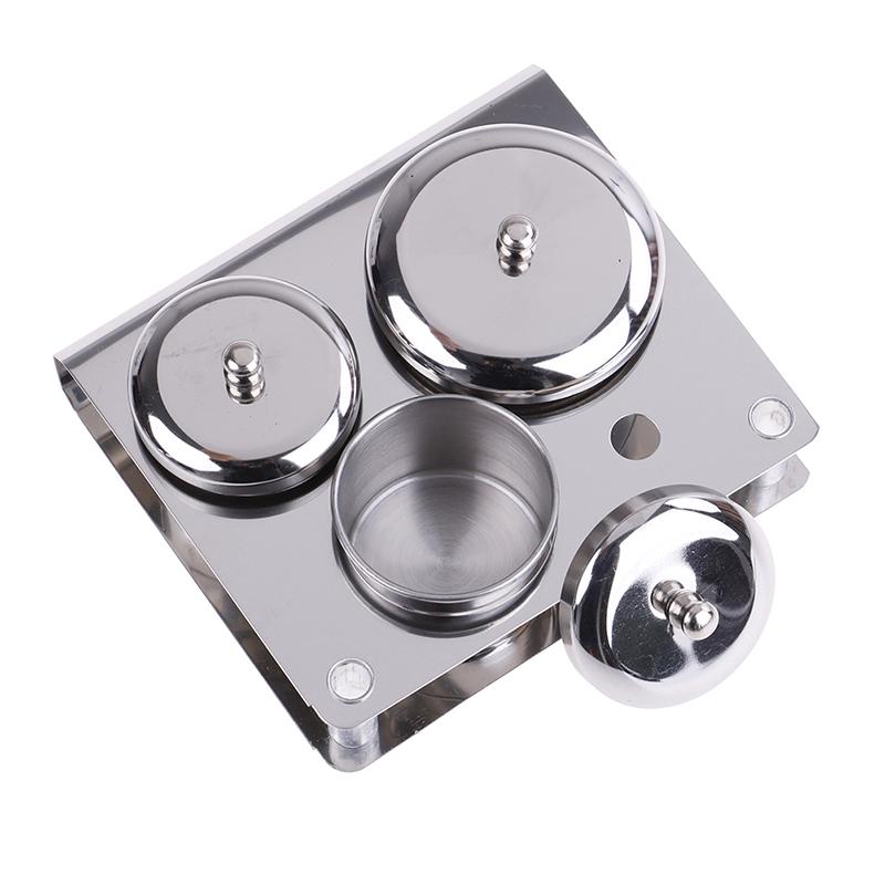 

3Pcs/Set Manicure Acrylic Liquid Container Organizer Dappen Dish Nail Art Tools