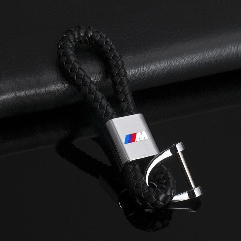 1pc Metal Car Key Chain Key Ring Key Lanyard Car Emblem Styling for BMW M X6 X1 X2 X3 X4 X5 X7 E46 E39 E90 E36 E60 E34 E30 F30 E71 F10 F10 F11 F30 E34