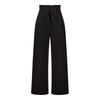 Pantaloni da abito da donna estivi da ufficio Pantaloni casual versatili a gamba larga con pantaloni a cintura