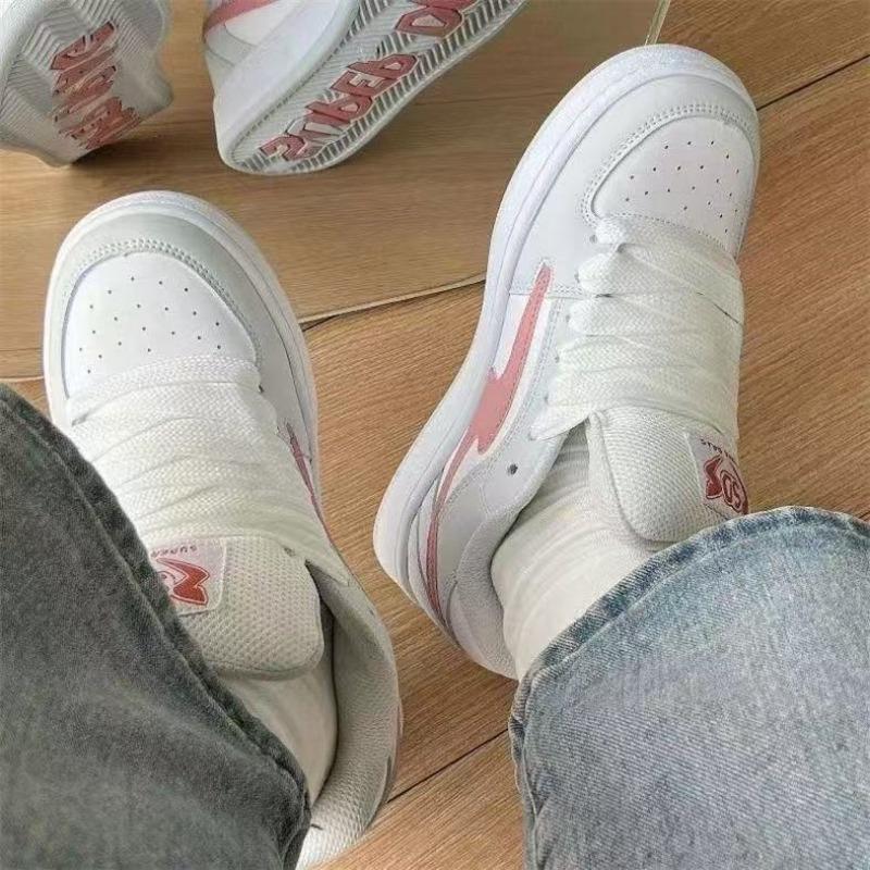 Premium texture little white shoes women's shoes new autumn niche casual sports shoes thick sole heightening versatile board shoes