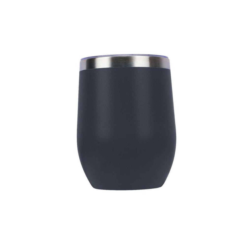 Portable Double-Layer 304 Stainless Steel Insulated Egg-Shaped Wine Glass – Stylish Red Outdoor Water Cup
