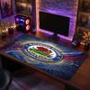 Tappetino per Mouse Grande Stampa Calcio Blackburn Rovers, Tappetino Esteso Antiscivolo per Scrivania da Gioco per Ufficio Casa