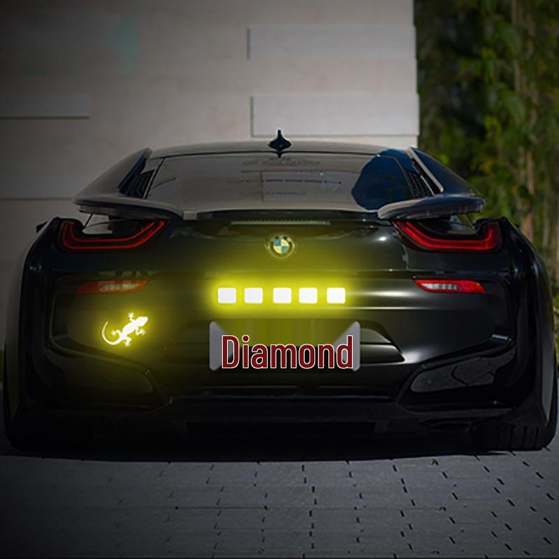 Luminous Reflective Vehicle Stickers for Cars, Motorcycles, Bicycles