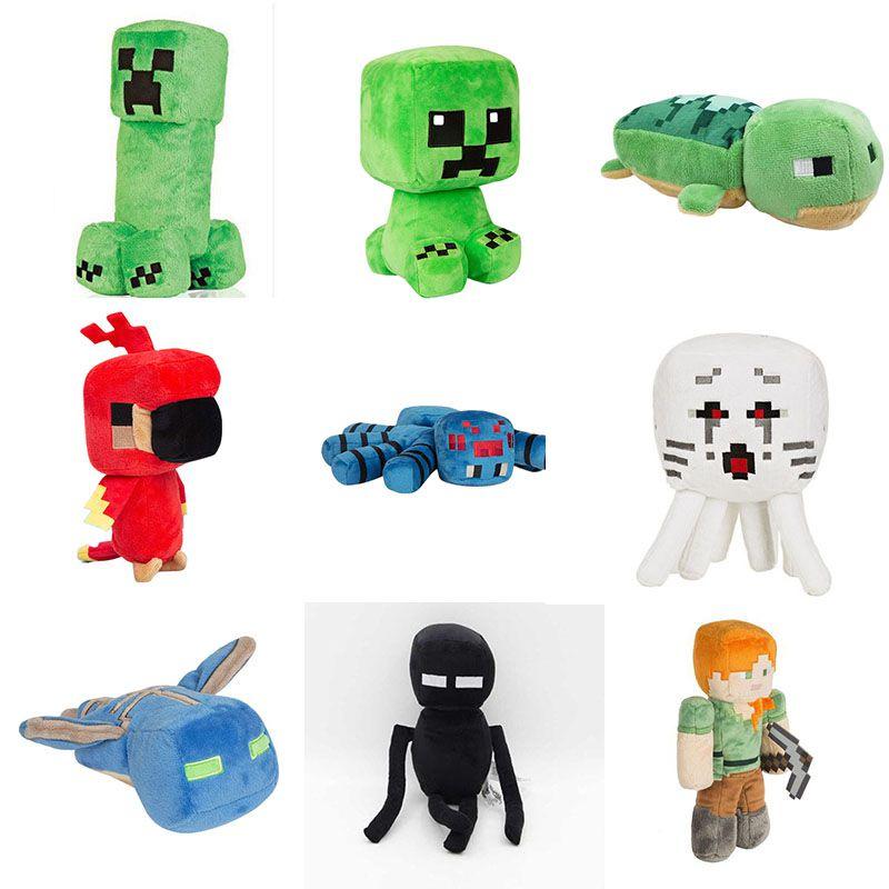 Minecraft Soft Plush Toy Animal Stuffed Pixel Doll Gift For Kids