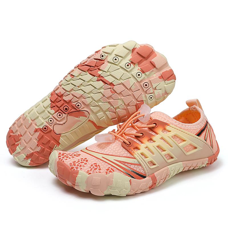 Kids Quick Drying Aqua Shoes Children's Water Shoes Barefoot Five-Fingers Wading Sneakers Boys Girls Beach Swimming Footwear