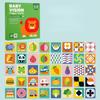 Baby Buch Vision Auslöser Kognition Karten Säugling Kinder Eltern-Kind Frühes Lernen Bücher 0-36 Monate Montessori Lernspielzeug