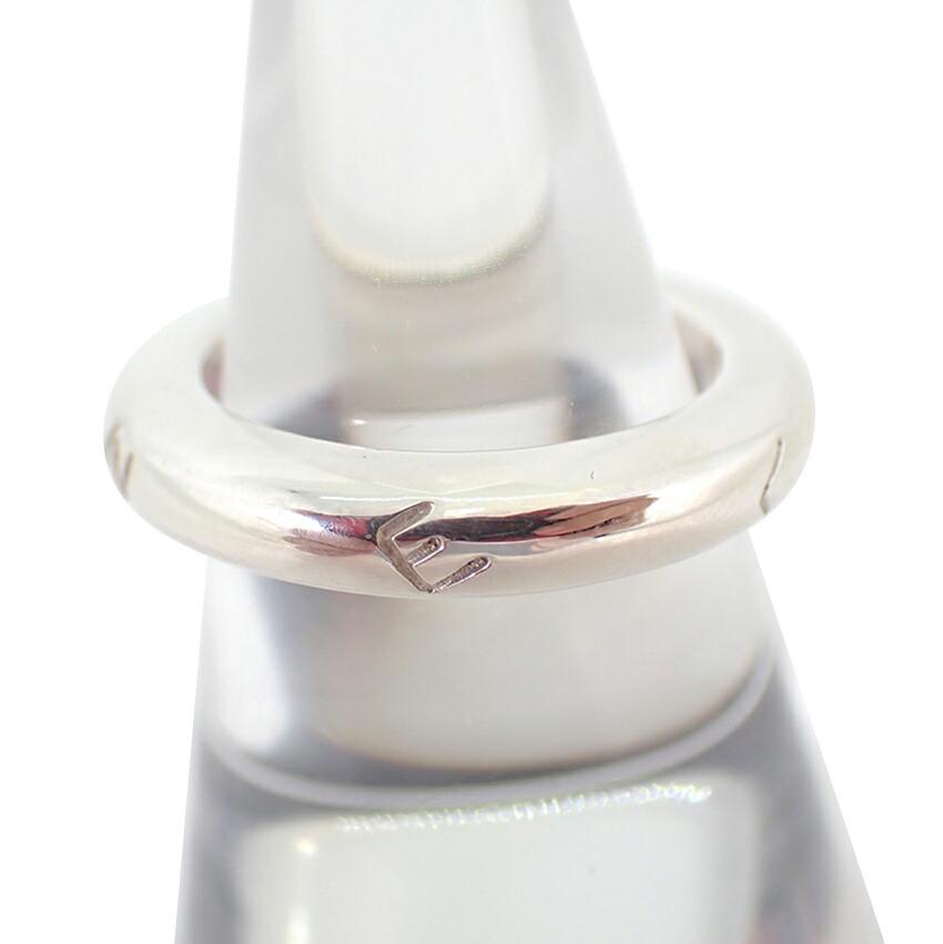 

[Used] CHANEL/Chanel 925 Logo Ring/No. 13/g491-43