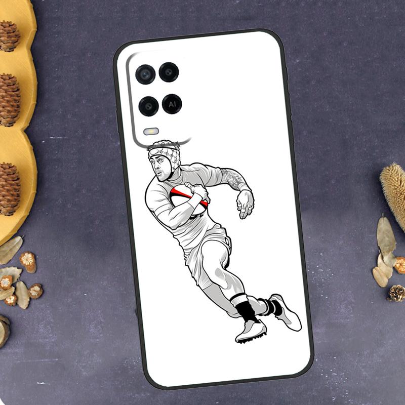 

Rugby Phone Case For Oppo A79 A18 A38 A58 A78 A98 A17 A40 A60 A80 A16 A76 A96 A15 A74 A94 A54 A77 OPPO A94 4G