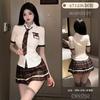 Sex Underwear Sexy Short Skirt Pure Desire Tie Jk Uniform Temptation Dead Library Water Passion Soft Girl Suit 6712