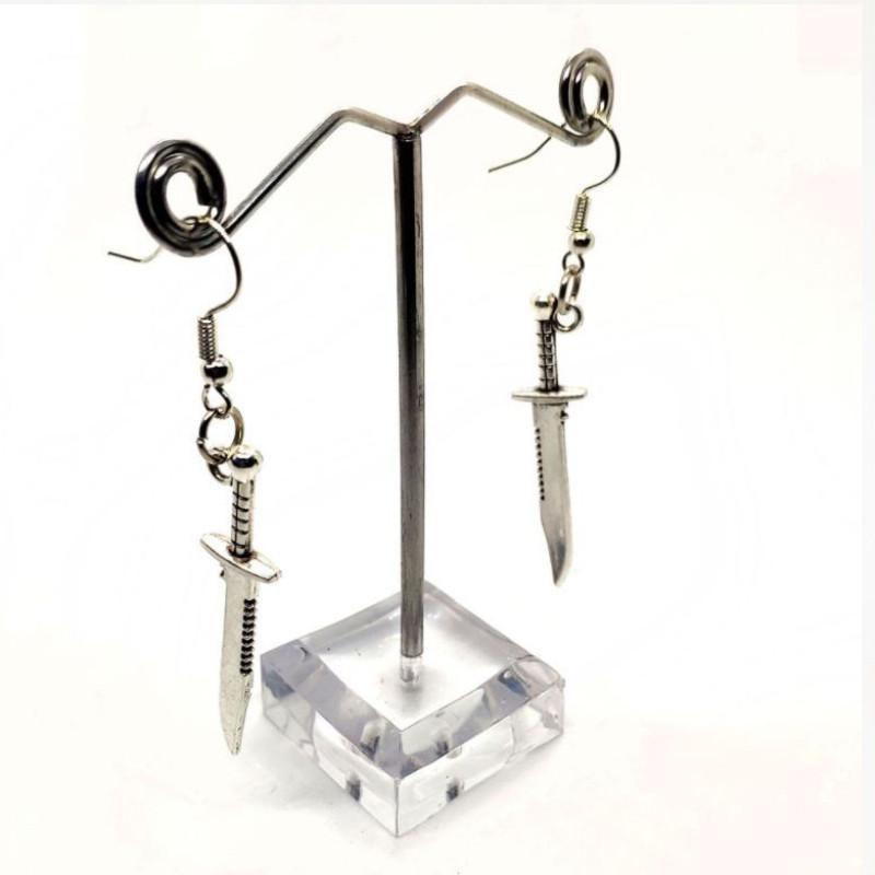 Trendy Geometric Sword-shaped Earrings For Women Alloy Fashion Jewelry 2021