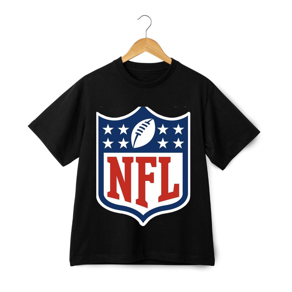 NFL Shield Logo Graphic T-Shirt National Football League Fan Tee