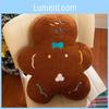 Man Gingerbread Plush Toy Stuffed Doll Christmas Decorations Cushion 45cm Gifts