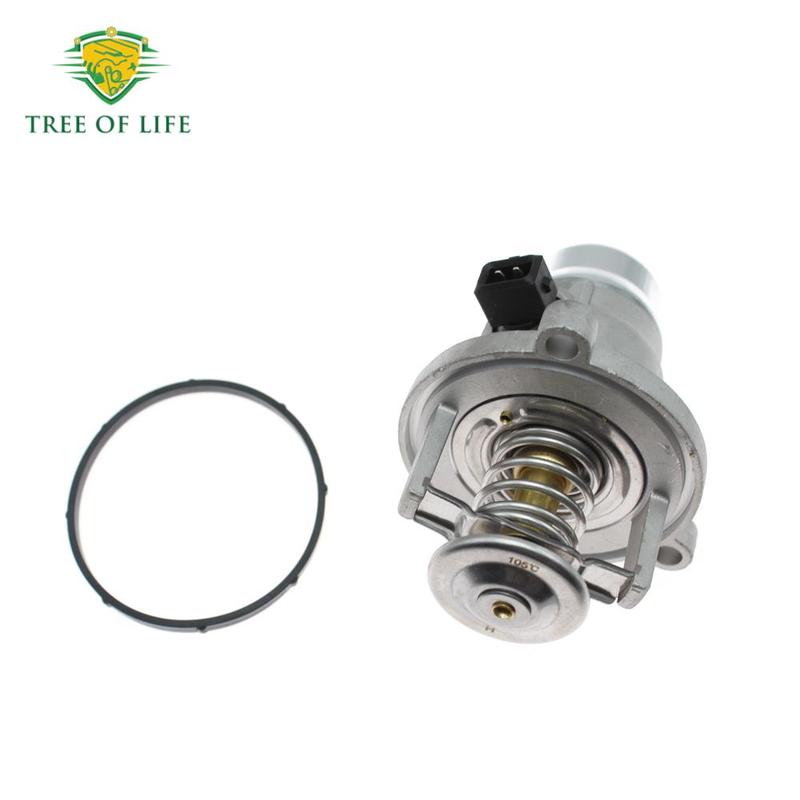 11537502779 Engine Coolant Thermostat For BMW 750i 750Li 650i 550i X5 V8 4.8L 4.4L 760i 760Li V12 6.0L 11537586885 New