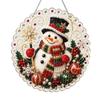 5D Diamond Painting Hanging Ornament Santa Claus Christmas Tree Decor Pendant with Chain Holiday Home Decoration