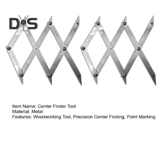 1 Stück/2 Stück 3-Punkt-Zentrumsfinder für präzise Messungen. Markierungswerkzeug für den Zentrumsfinder für die Holzbearbeitung zum Schweißen mit gleichmäßigem Abstand