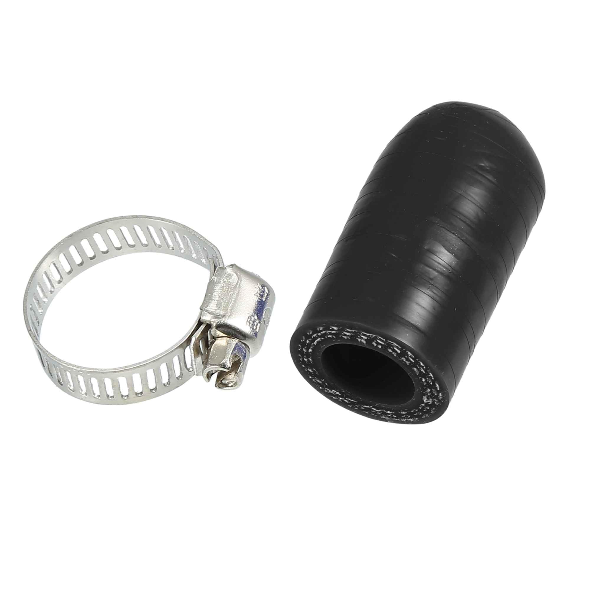 ARISELIFT Silicone Cap, Inner Diameter 14mm, Length 30mm, Hose Band Length 30mm/Inner diameter 14mm/Thickness 4mm чёрный