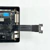 Black Plastic M.2 NVME to SFF-8611/8612 Flexible PCIe Cable, 1 Piece