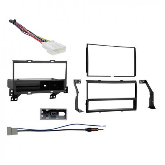 Fits Nissan Sentra 2010-2011 Rockford w/o Above Pocket Harness Radio Dash Kit
